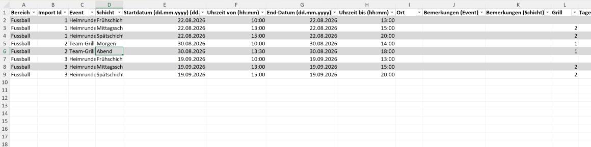 Eventimport