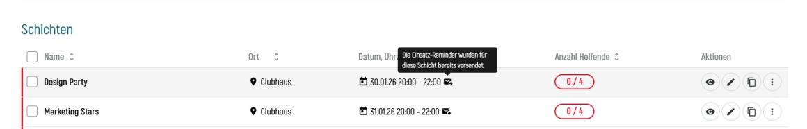 Remindermails