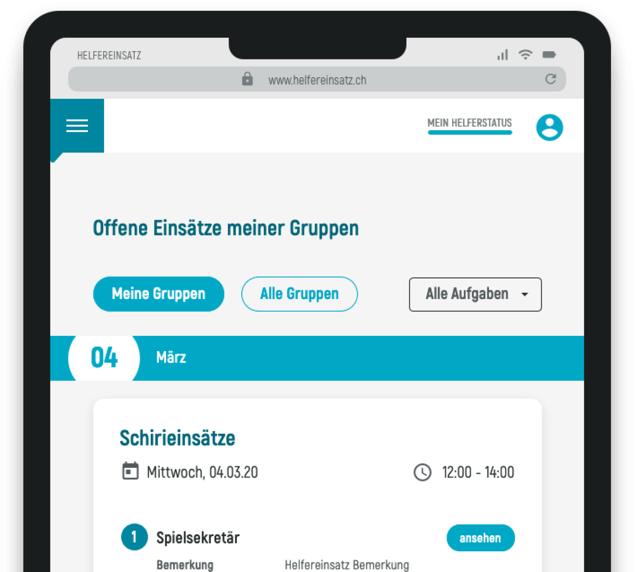 Bessere Akzeptanz durch selbstständige Einsatzübernahme Bessere Akzeptanz durch selbstständige Einsatzübernahme
